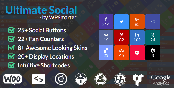meilleurs plugins reseaux sociaux wordpress - Ultimate Social