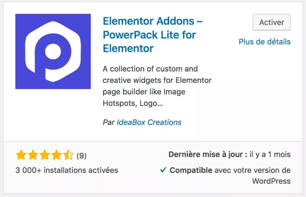 Elementor Addons - PowerPack Lite