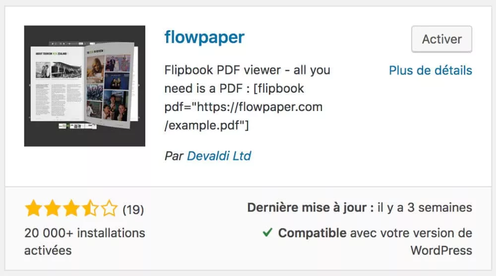 FlowPaper - flipbook plugin