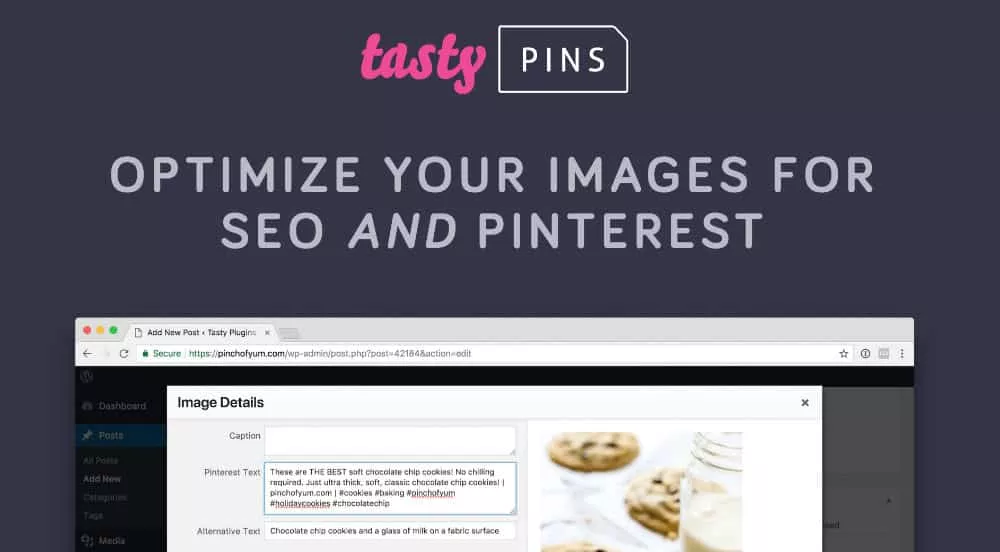 WP Tasty Pins - plugins WordPress pour Pinterest