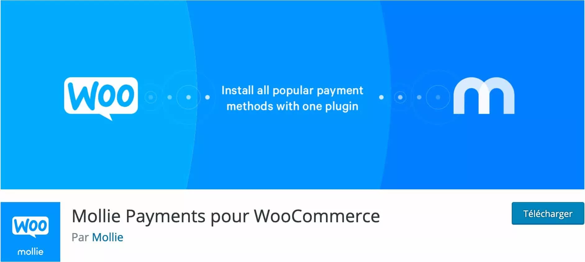 Mollie Payments pour WooCommerce, Plugin Gratuit Woocommerce WordPress
