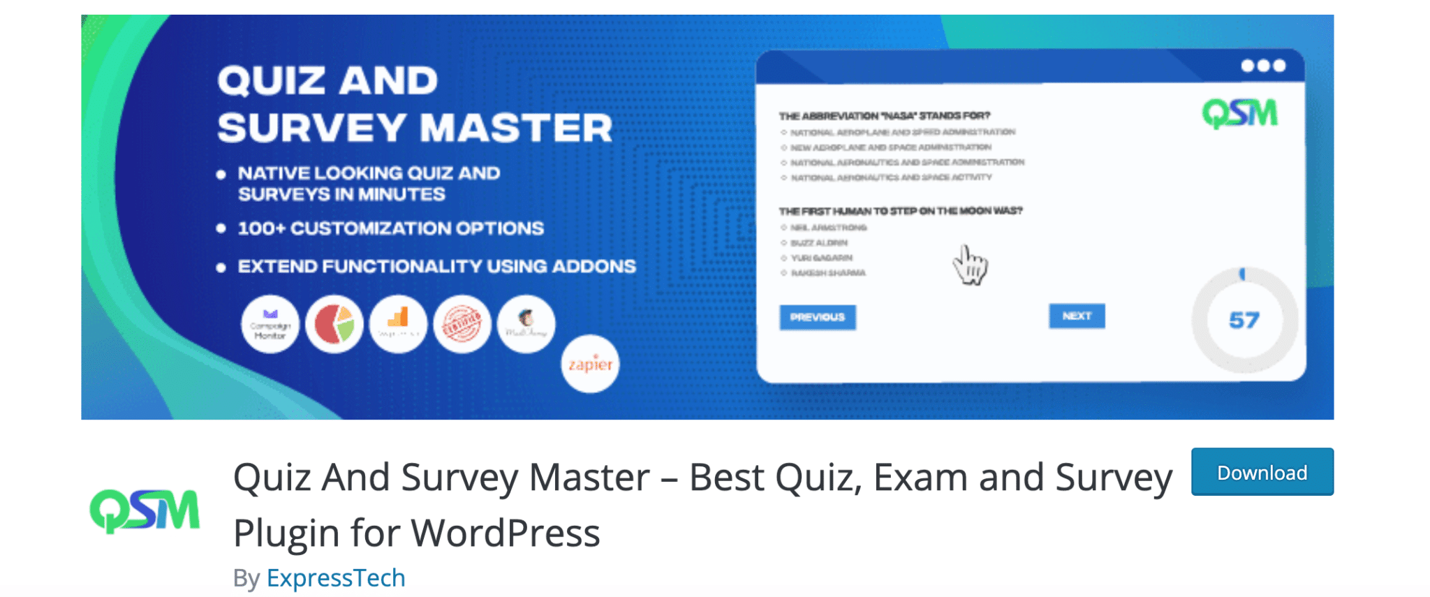 Quiz & Survey Master
