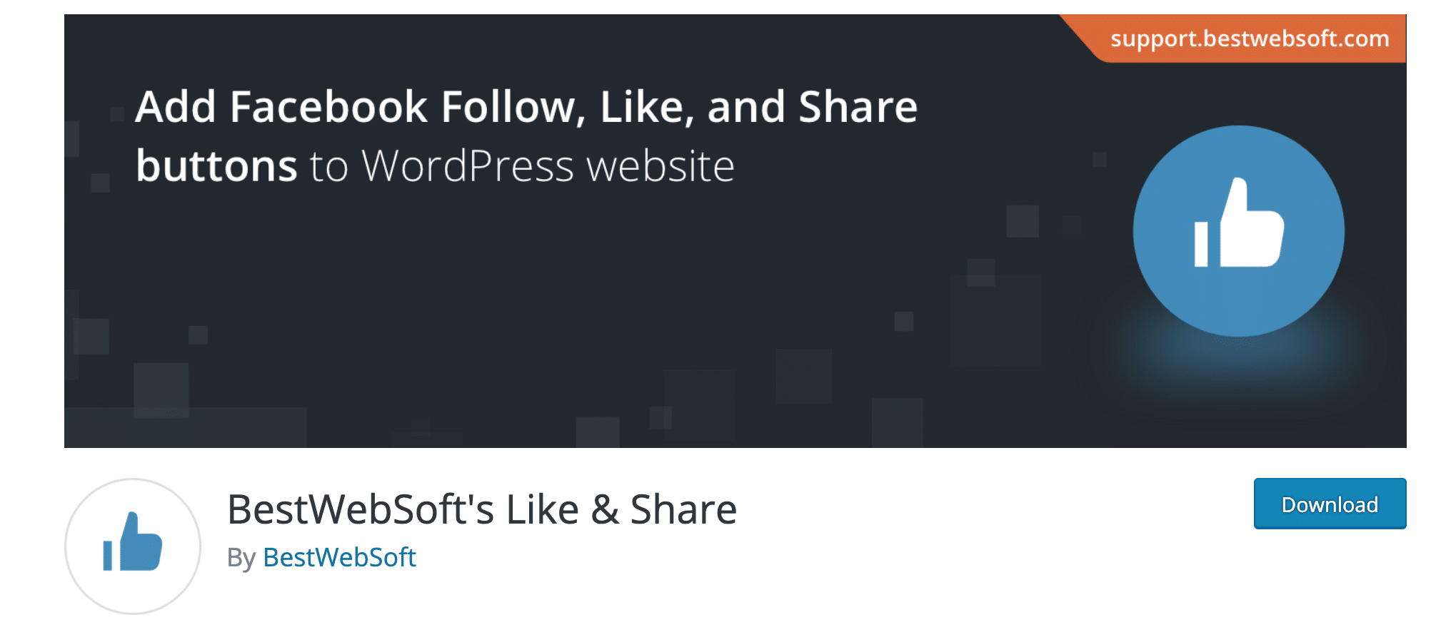 bestwebsoft's like & share