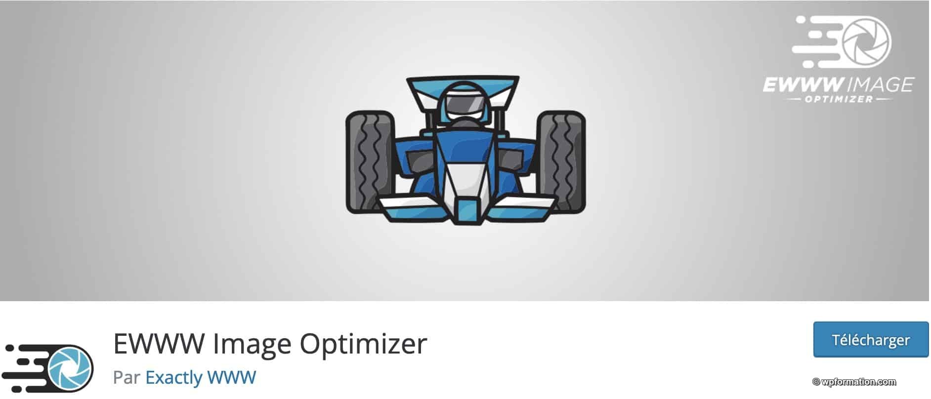 Plugin EWWW imagine optimizer pour WordPress