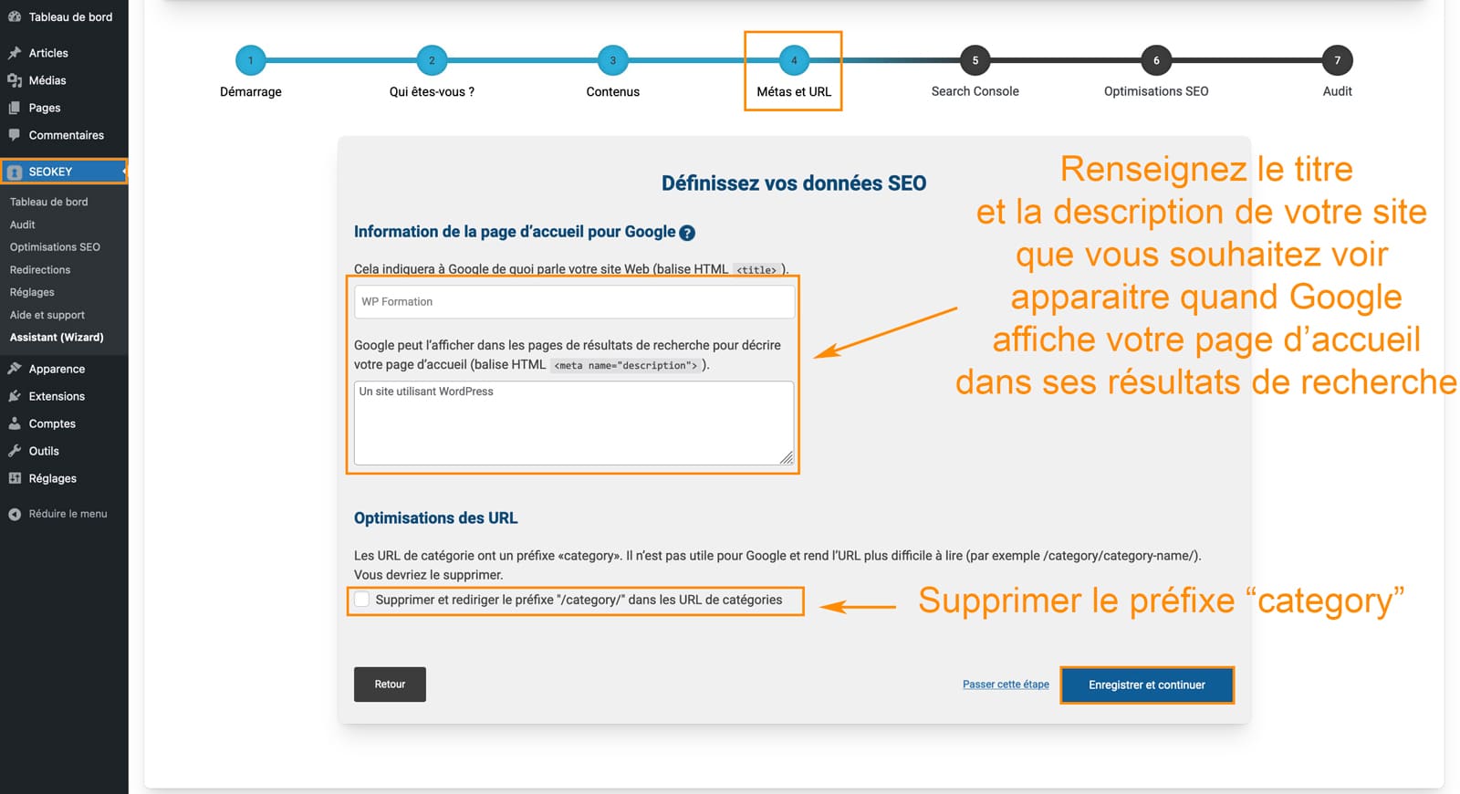 tutoriel seo key plugin referencement wordpress 5 Tutoriel pour utiliser le plugin Seo Key pour le référencement WordPress