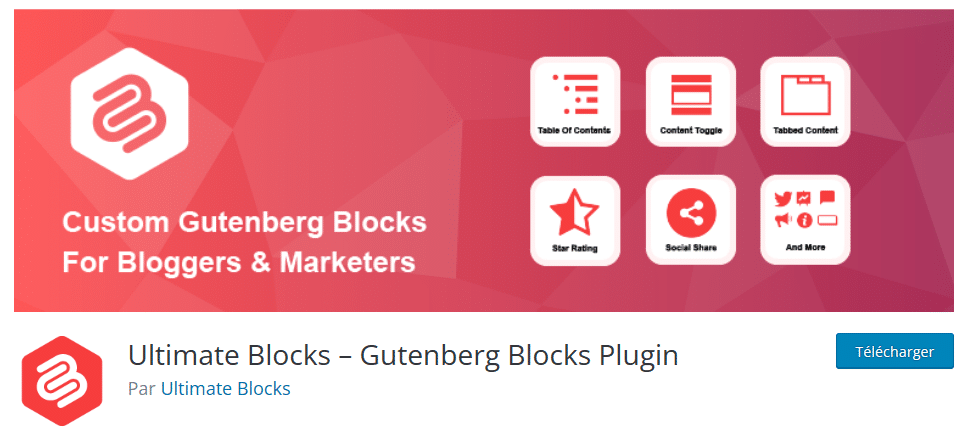 ultimate blocks | En 2023, puis-je me passer d'Elementor grâce à Gutenberg ?