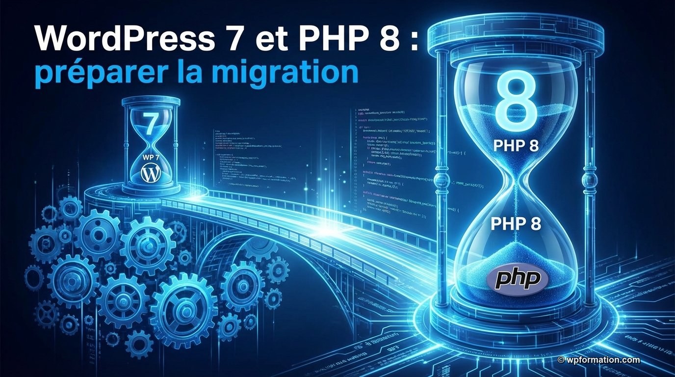WordPress 7 et PHP 8 : guide migration étape par étape
