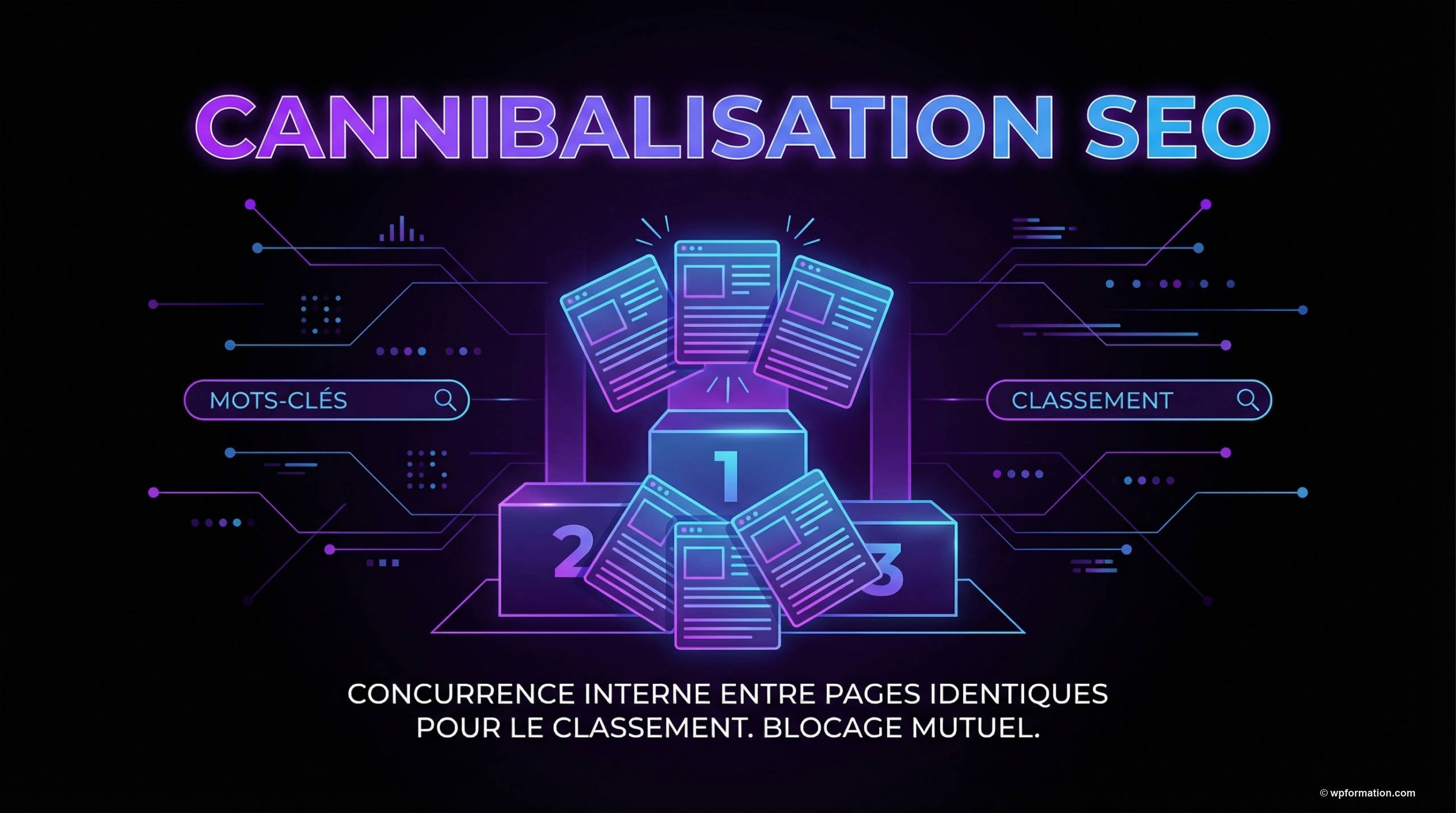 Cannibalisation SEO : concurrence interne entre pages identiques pour le classement