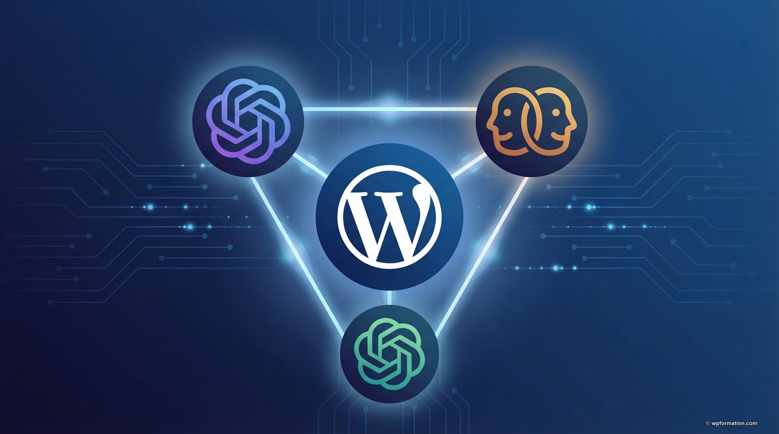 WordPress et intelligence artificielle en 2026 : providers Claude, Gemini et OpenAI connectés via SDK et MCP